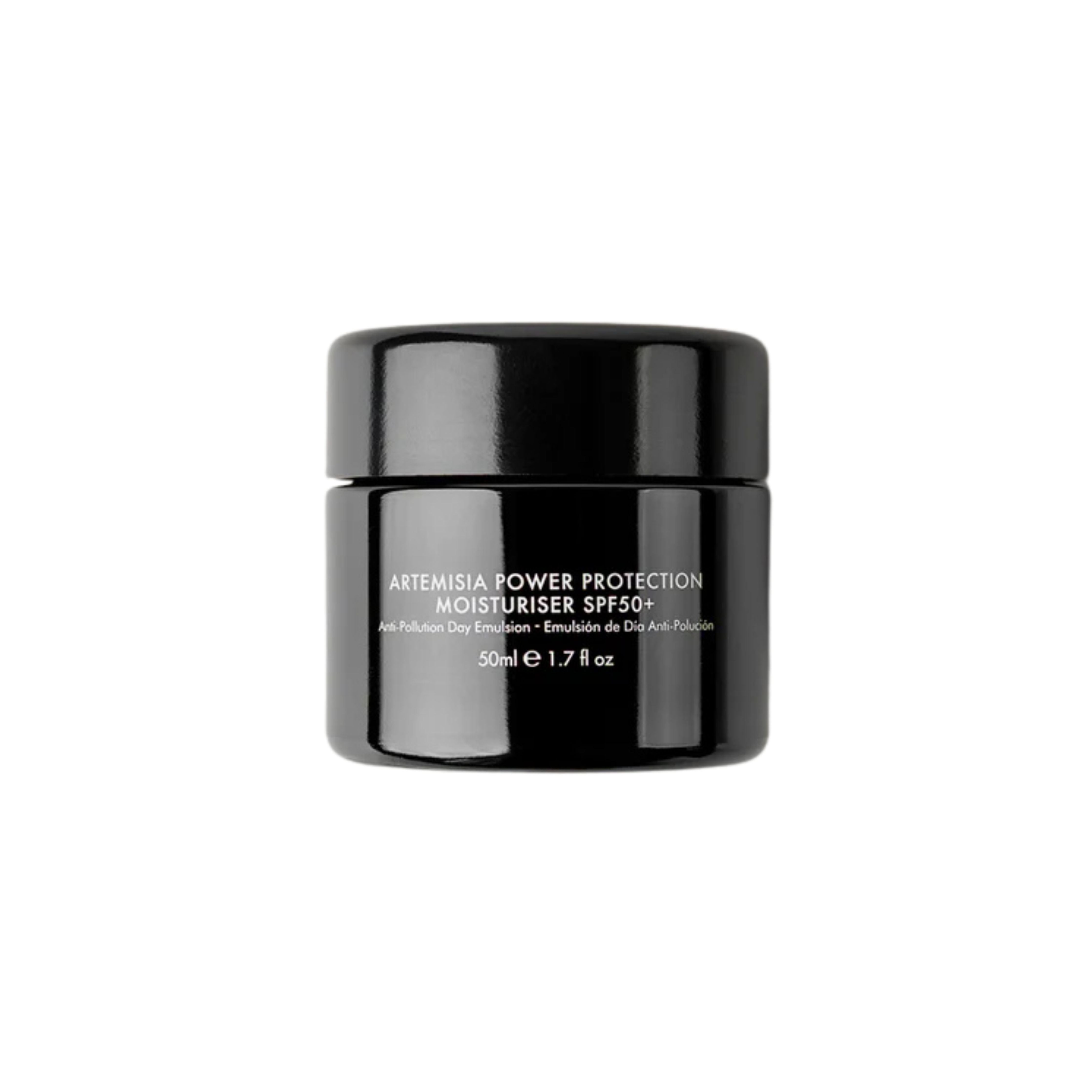 Crema hidratante facial con protección SPF50+ Artemisia