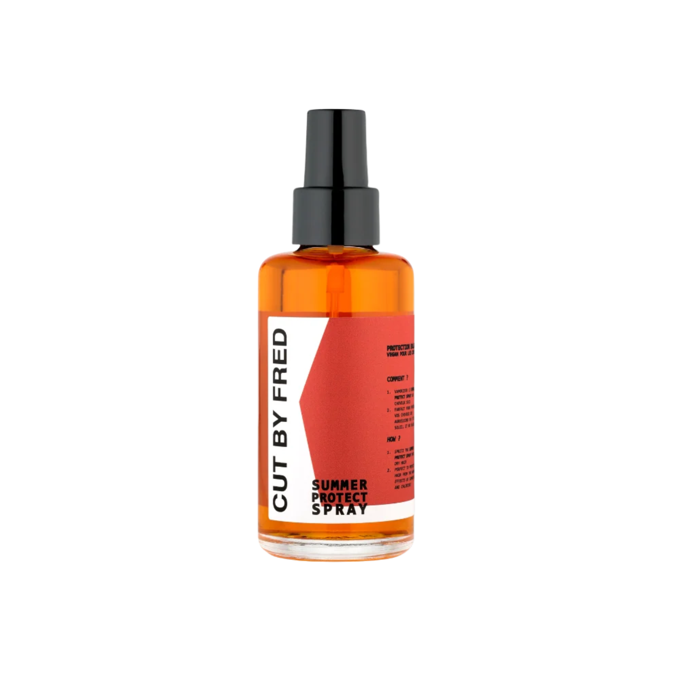 Heat protective hair spray