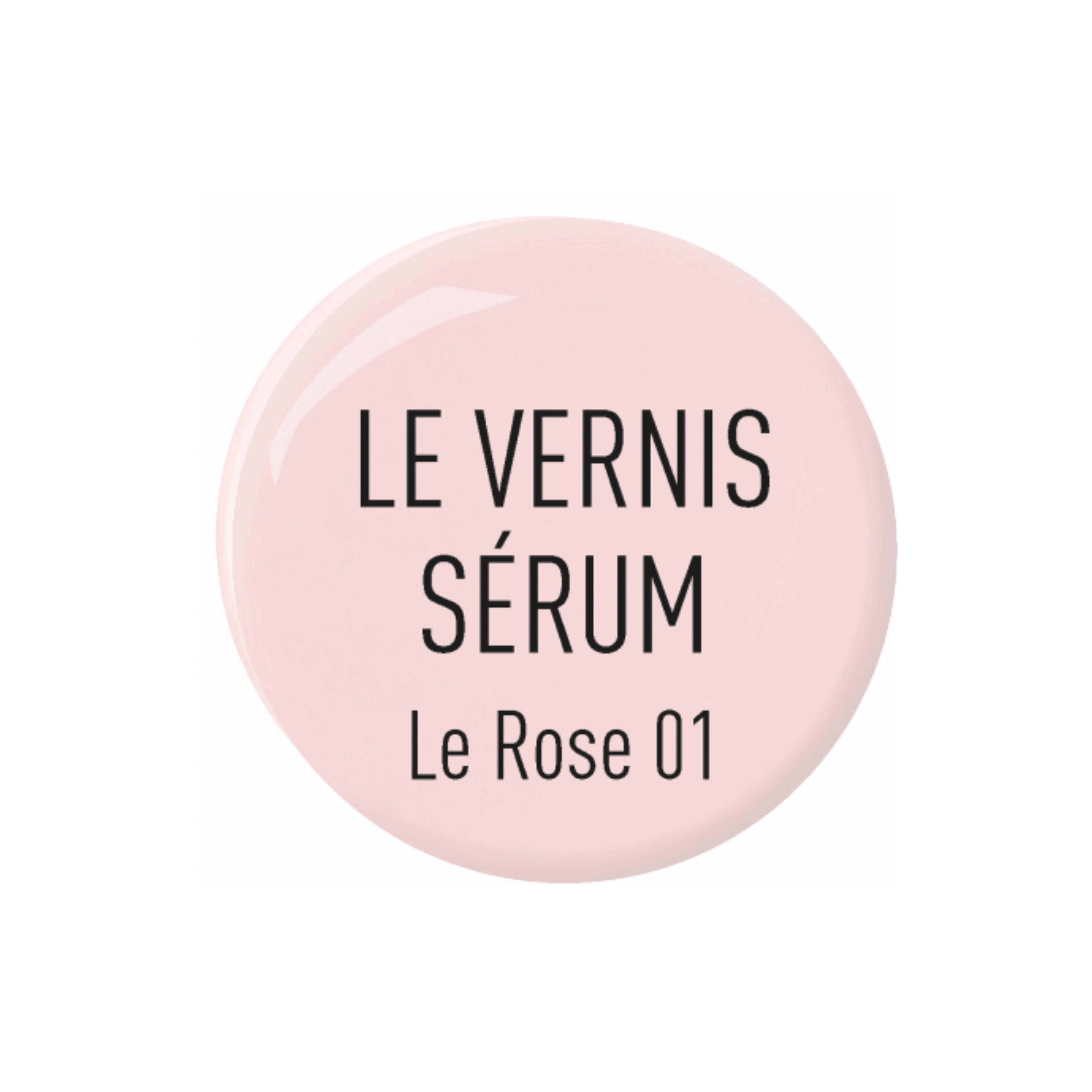 Esmalte sérum tratamiento rosa nude Vernis Sérum Rose 01