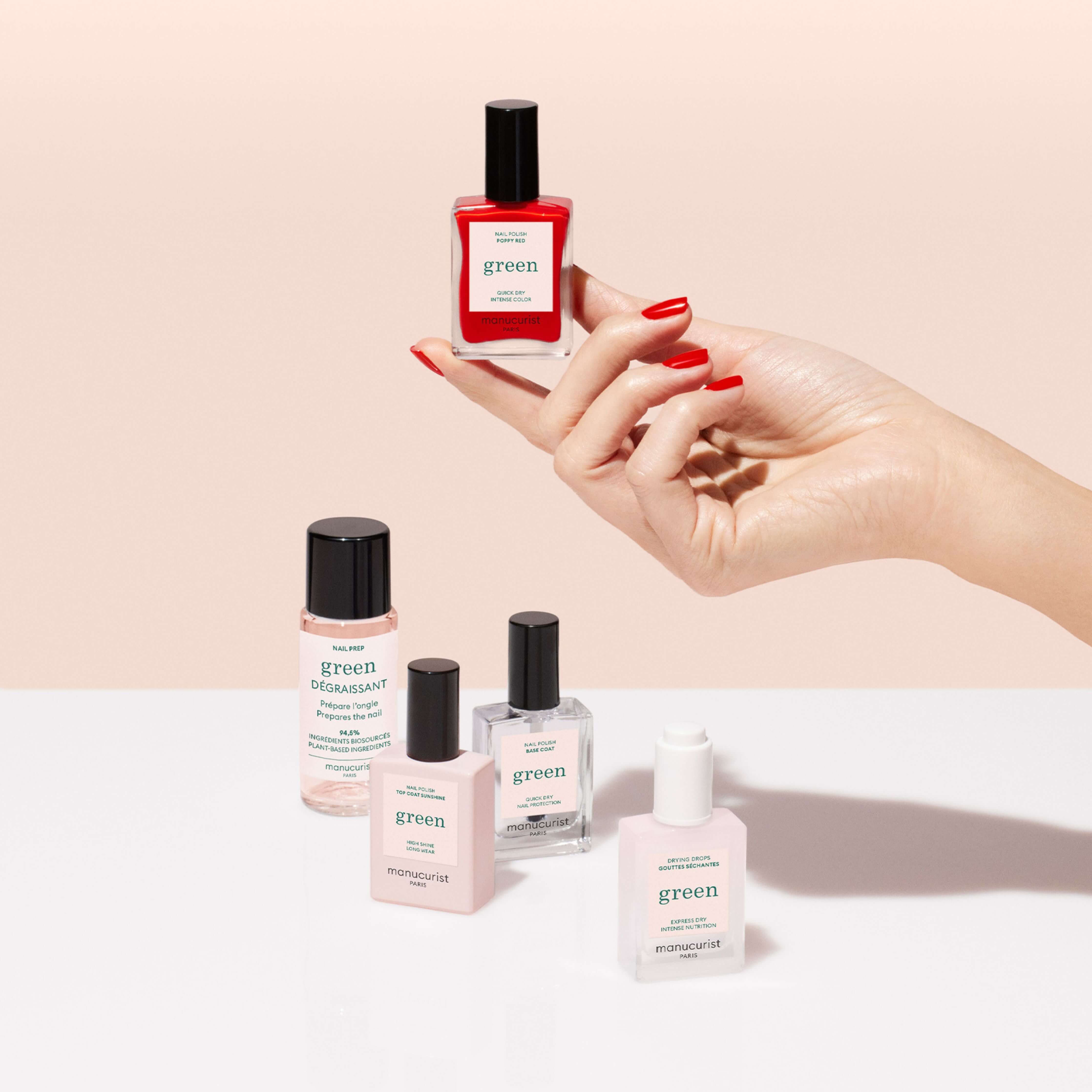 Kit descubrimiento GREEN MANI SYSTEM FULL ROUTINE Poppy Red