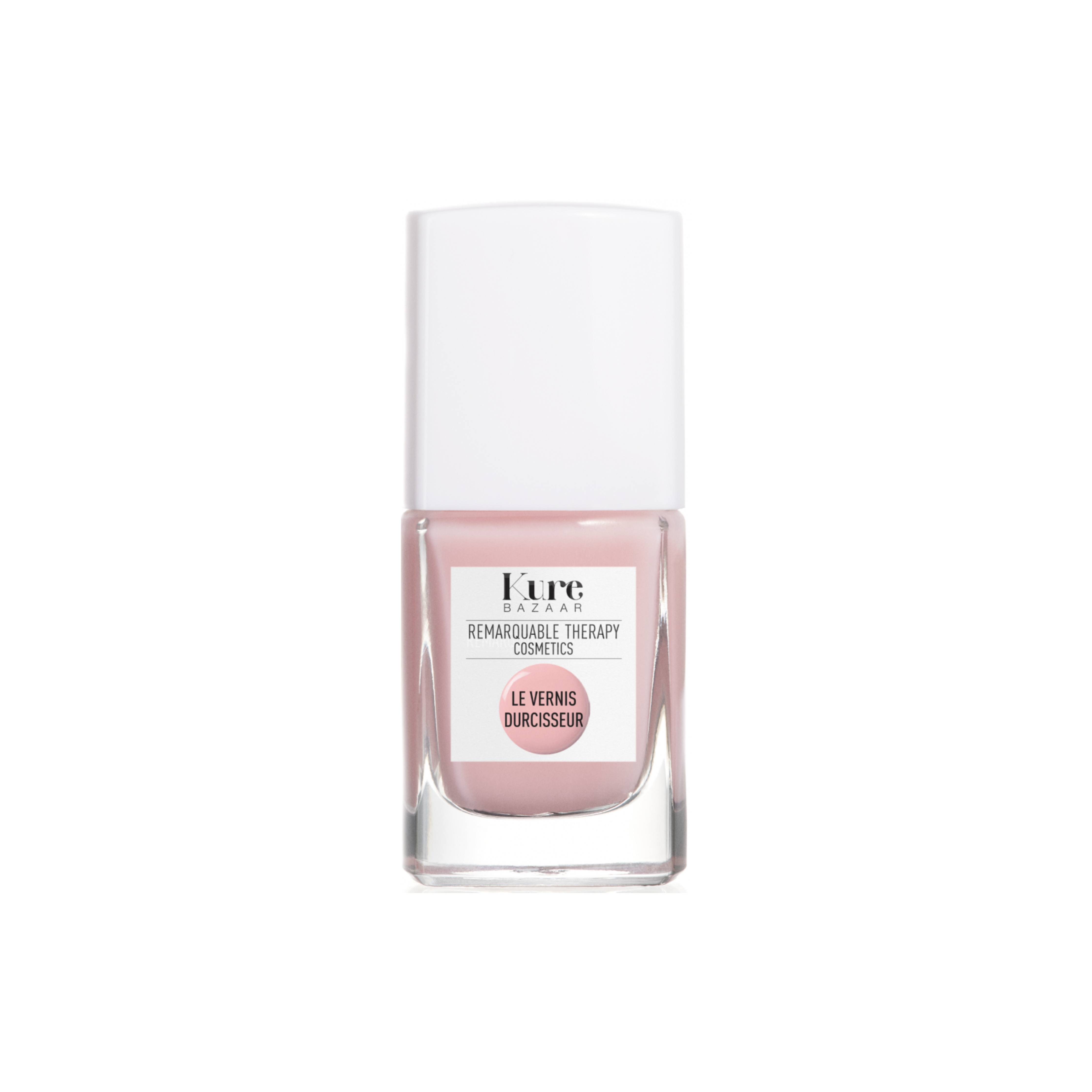 Esmalte endurecedor con color rosa nude Le Vernis Durcisseur