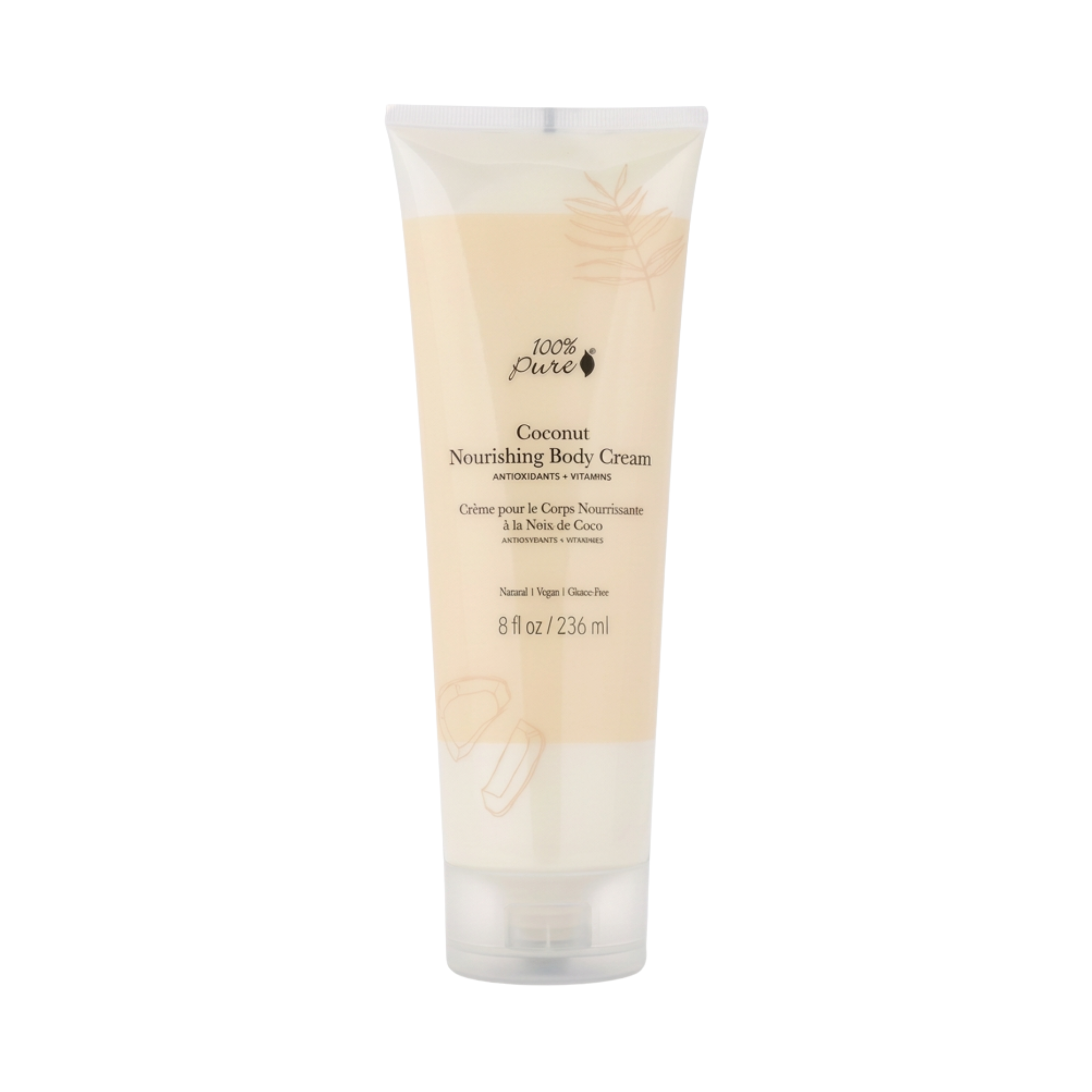 Lotion corporelle super nourrissante à l'huile de coco