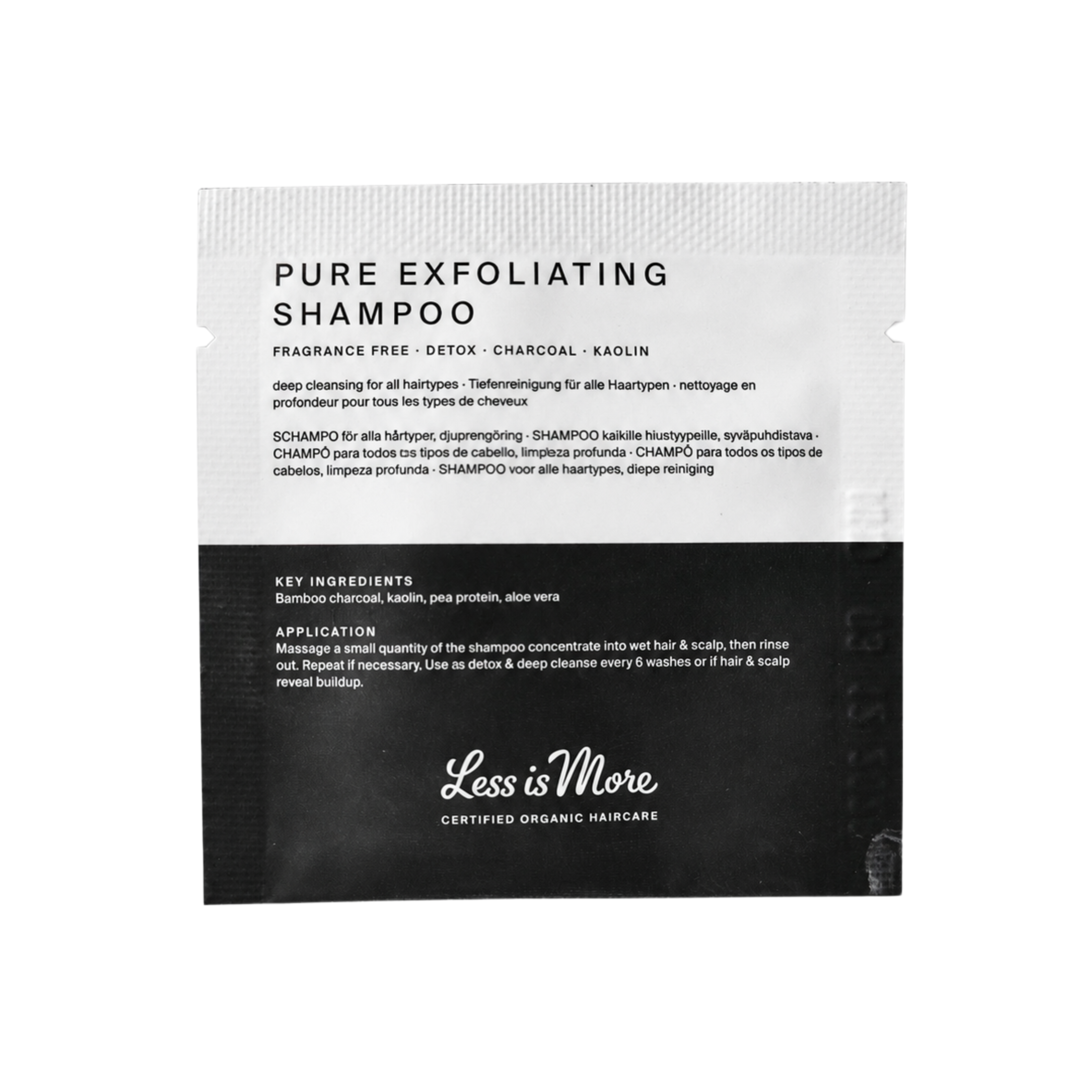 Muestra Champú Pure exfoliante 5ml