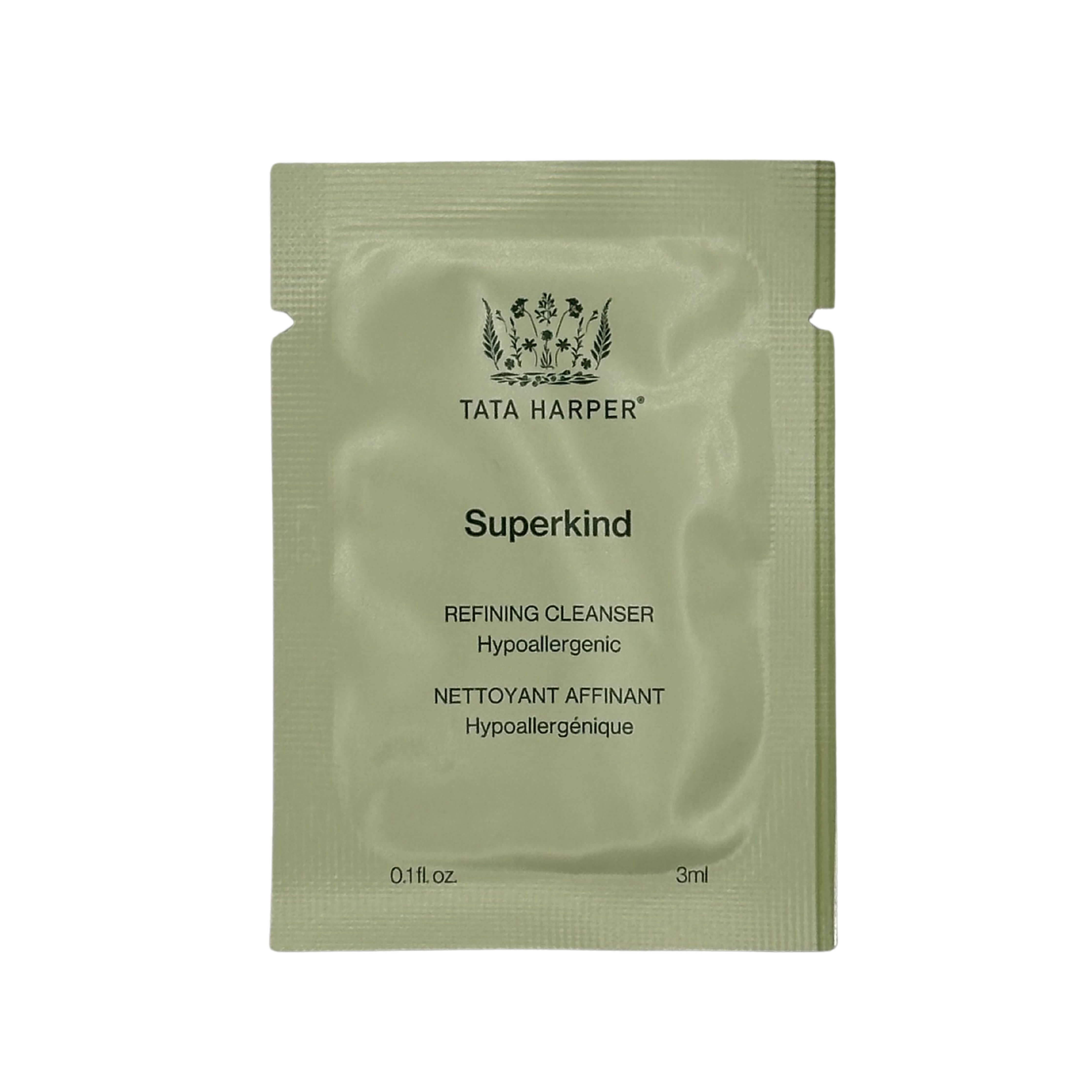 Muestra Limpiador facial exfoliante Superkind Refining 3ml