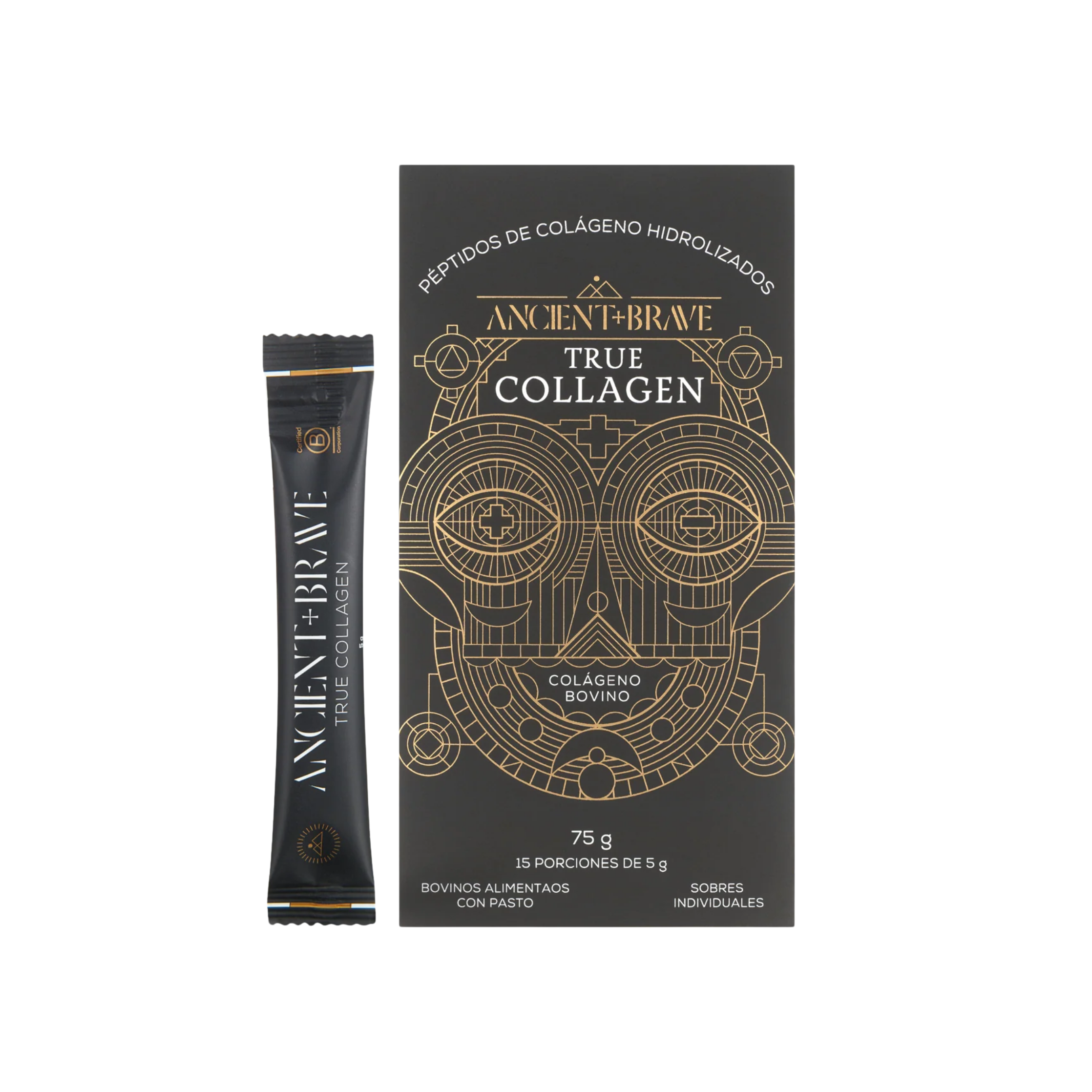 Supplément de poudre de véritable collagène en sachets