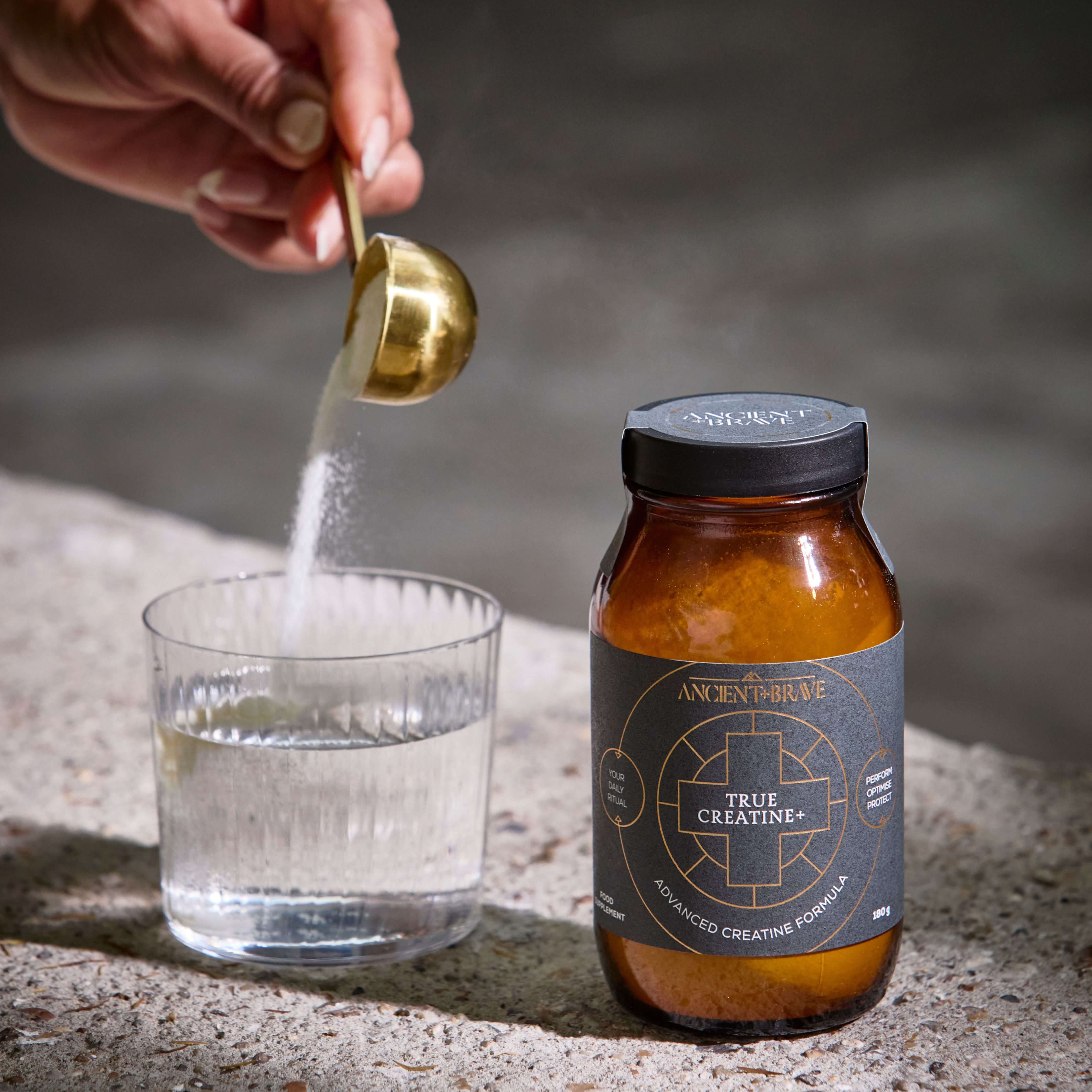 Suplemento en polvo True Creatine+