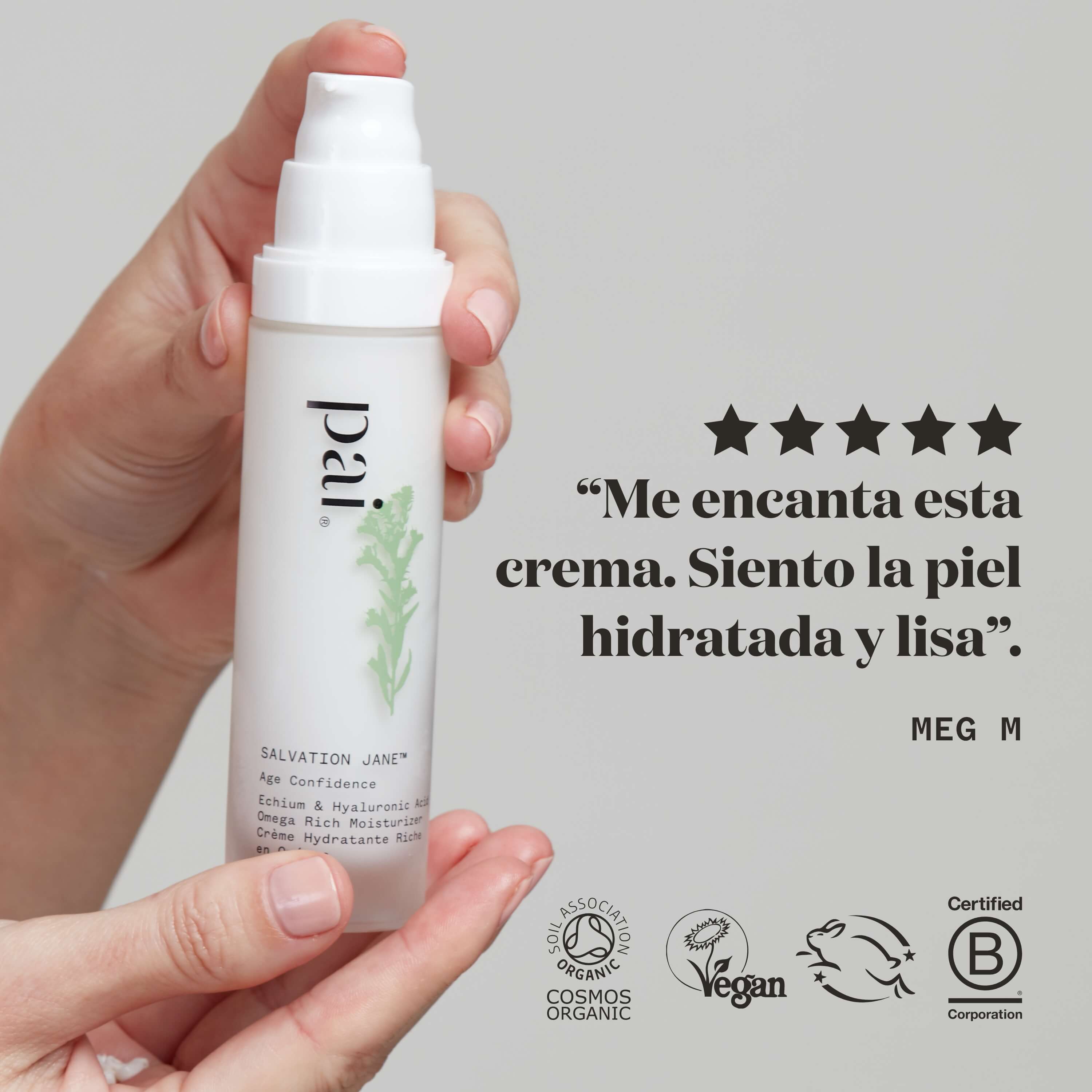 Crema facial antienvejecimiento Salvation Jane